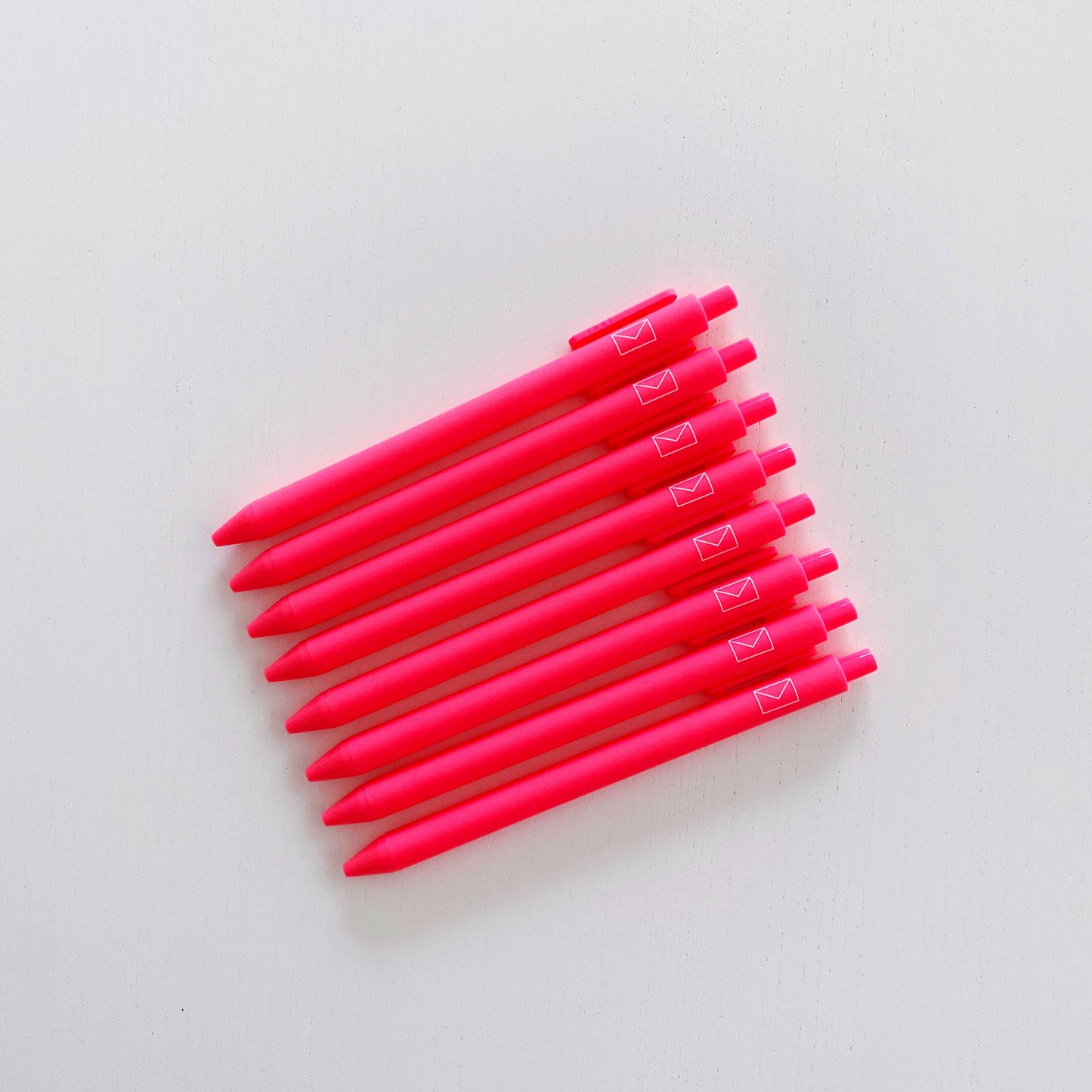 The Paper + Craft Pantry - Envelope Gel Pen: Neon Coral
