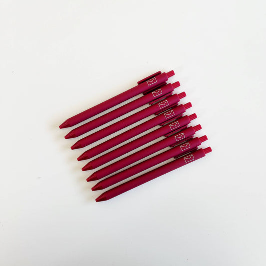 The Paper + Craft Pantry - Envelope Gel Pen: Burgundy